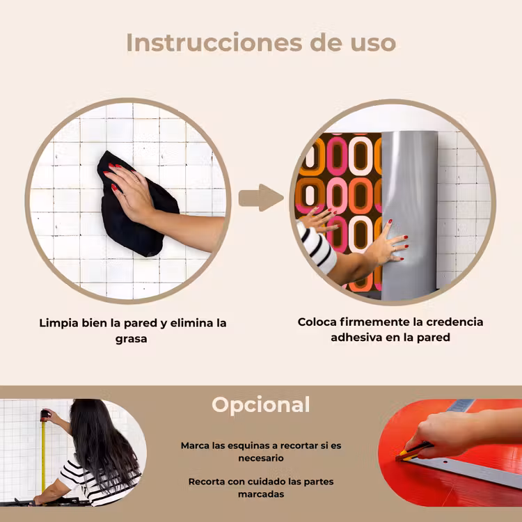 Salpicaderos de cocina - Moderno - Retro - Colorido — 6