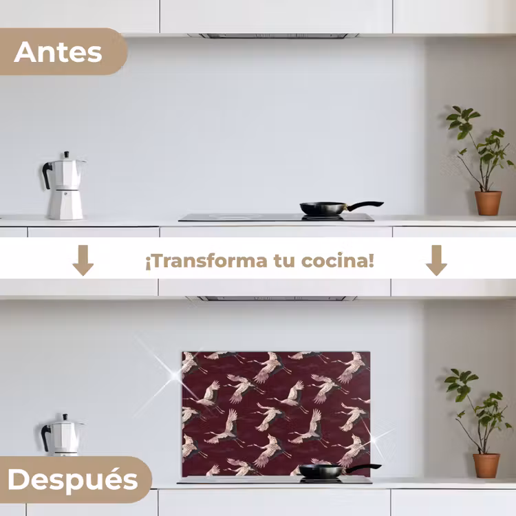 Salpicaderos de cocina - Crane - Classic - Burdeos — 7