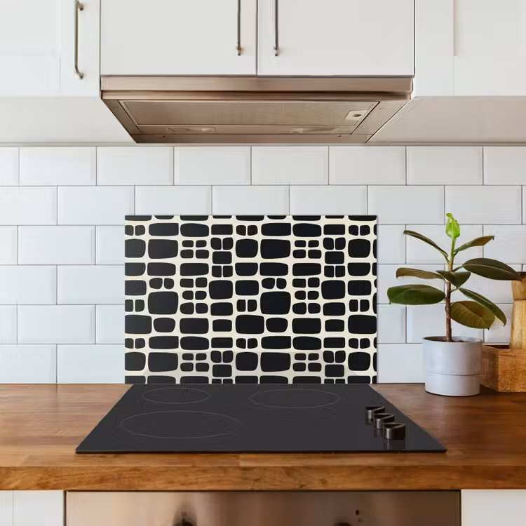 Salpicaderos de cocina - Moderno - Ecológico - Negro — 3