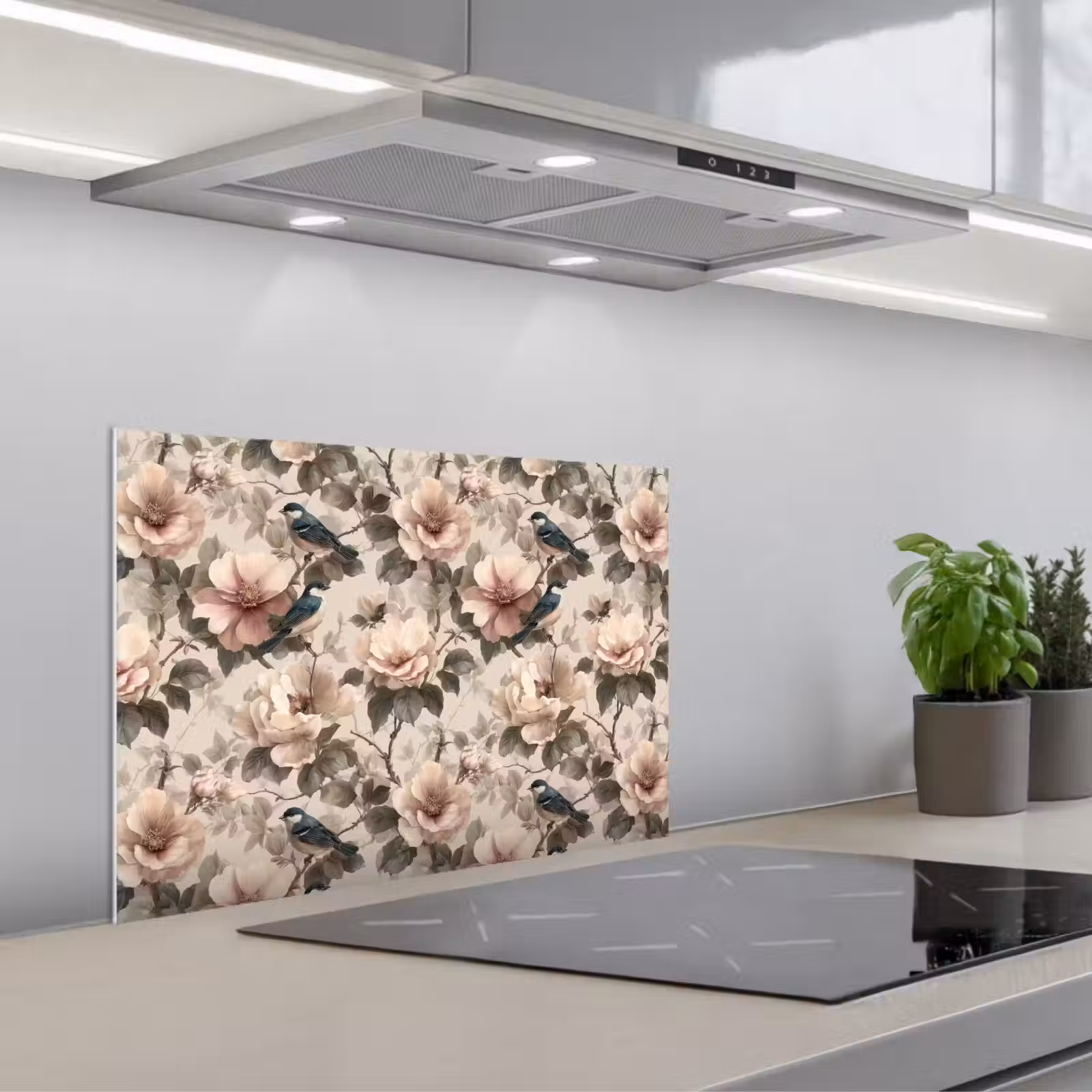 Salpicaderos de cocina - Clásico - Pájaros - Colorido — 1