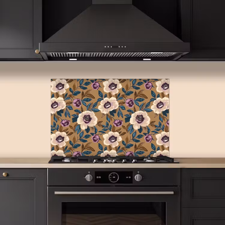 Salpicaderos de cocina - Floral - Naturaleza muerta - Colorido — 5