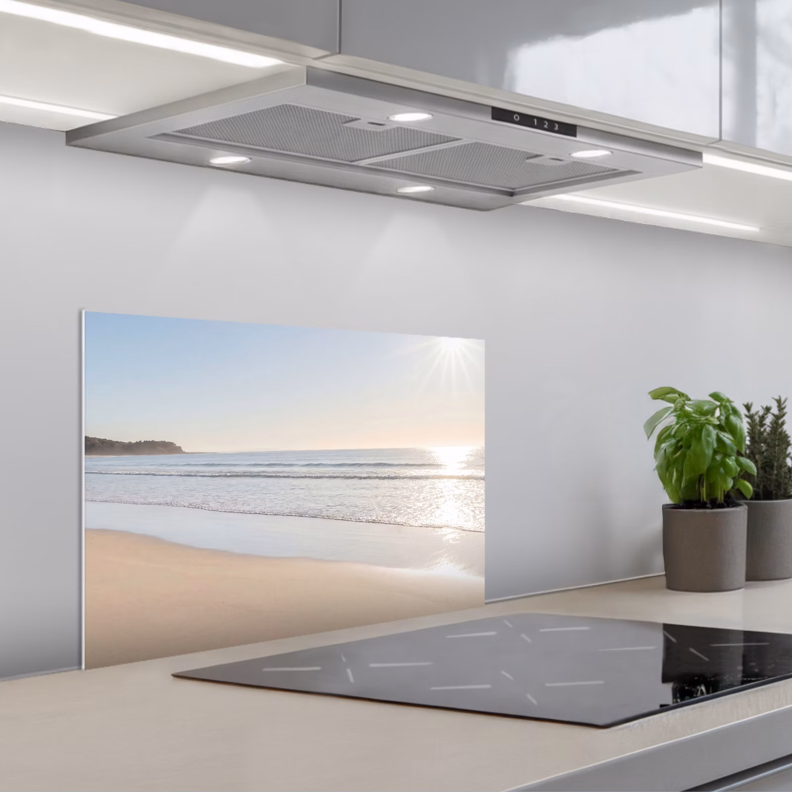 Salpicaderos de cocina - Mar - Sol - Arena — 1