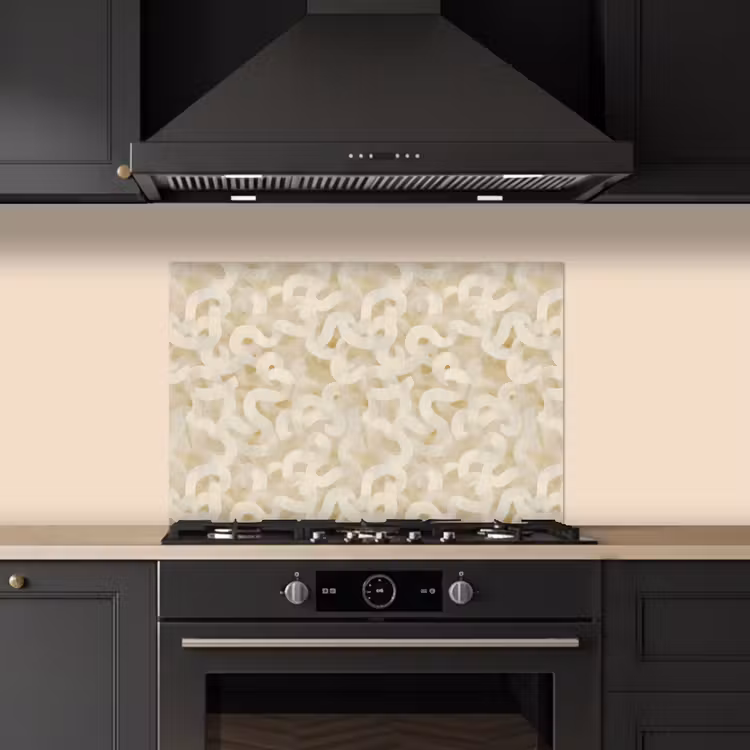 Salpicaderos de cocina - Abstracto - Líneas - Beige — 5