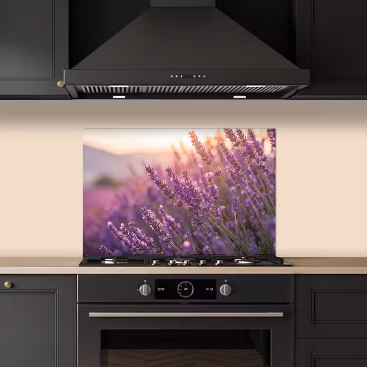 Salpicaderos de cocina - Lavanda - Violeta - Luz solar — 5