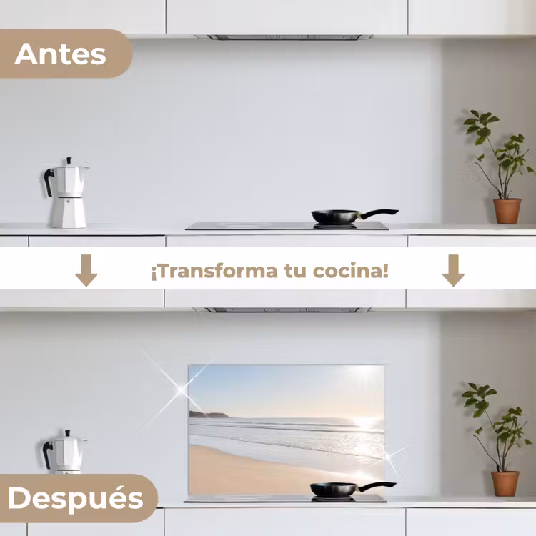 Salpicaderos de cocina - Mar - Sol - Arena — 7