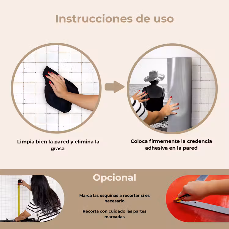 Salpicaderos de cocina - Mujer - Sombrero para el sol - Playa - Negro - Blanco — 6