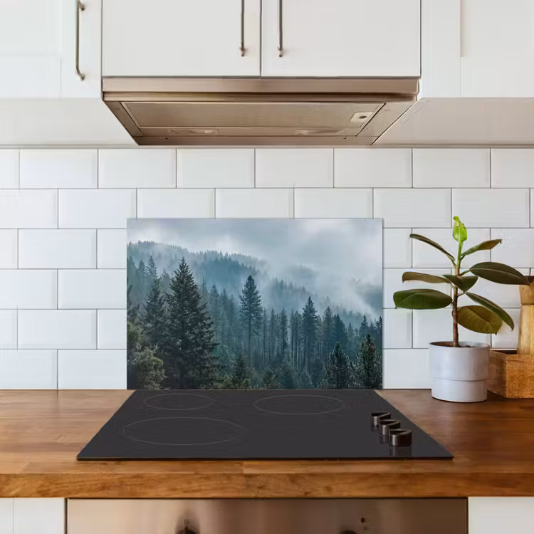 Salpicaderos de cocina - Naaldwoud - Bergen - Niebla — 3