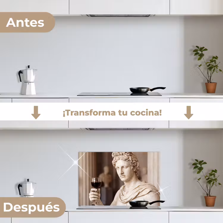 Salpicaderos de cocina - Clásico - Mármol - Vino — 7