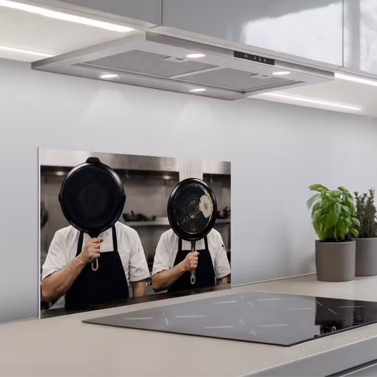 Salpicaderos de cocina - Cocineros - Sartenes - Cocina — 1
