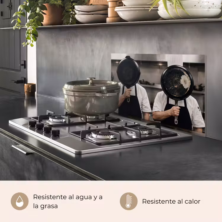 Salpicaderos de cocina - Cocineros - Sartenes - Cocina — 2