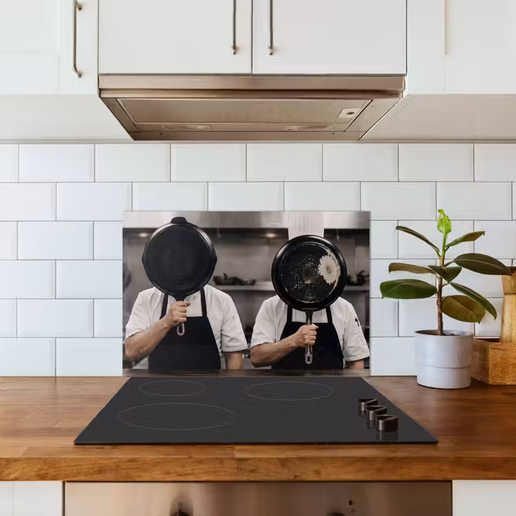 Salpicaderos de cocina - Cocineros - Sartenes - Cocina — 3
