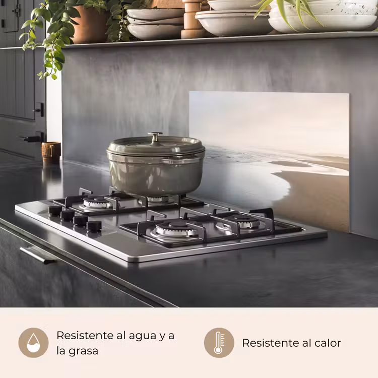 Salpicaderos de cocina - Costa - Playa - Océano — 2