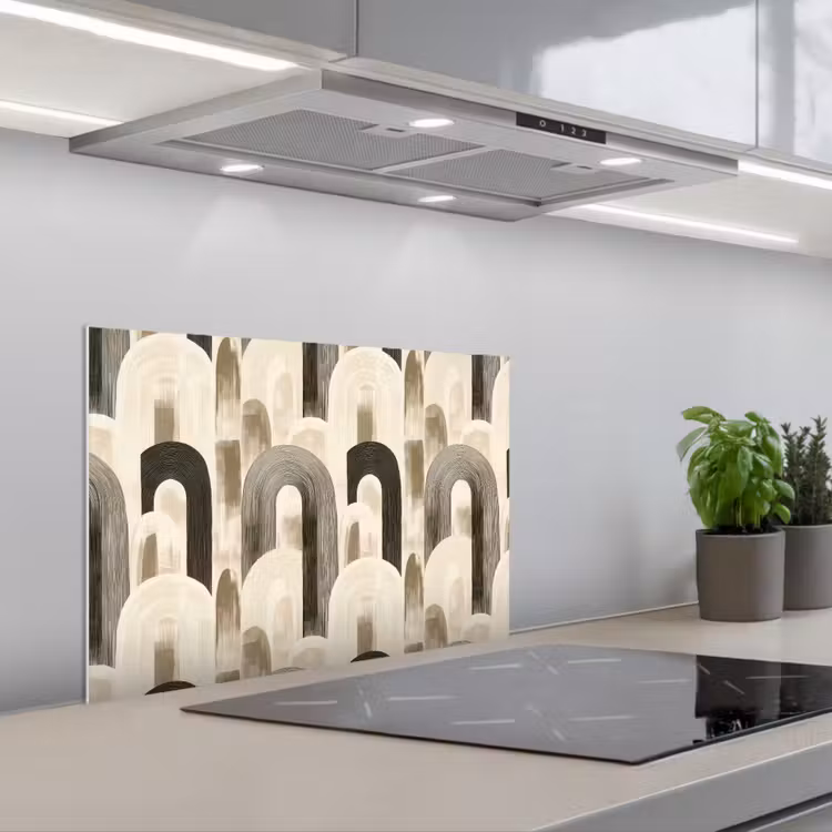 Salpicaderos de cocina - Abstracto - Motivo - Arcos — 1