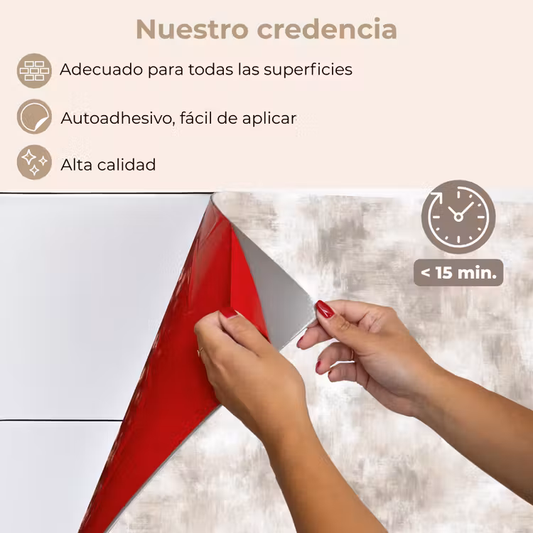 Salpicaderos de cocina - Ecológico - Estampado - Melange — 4