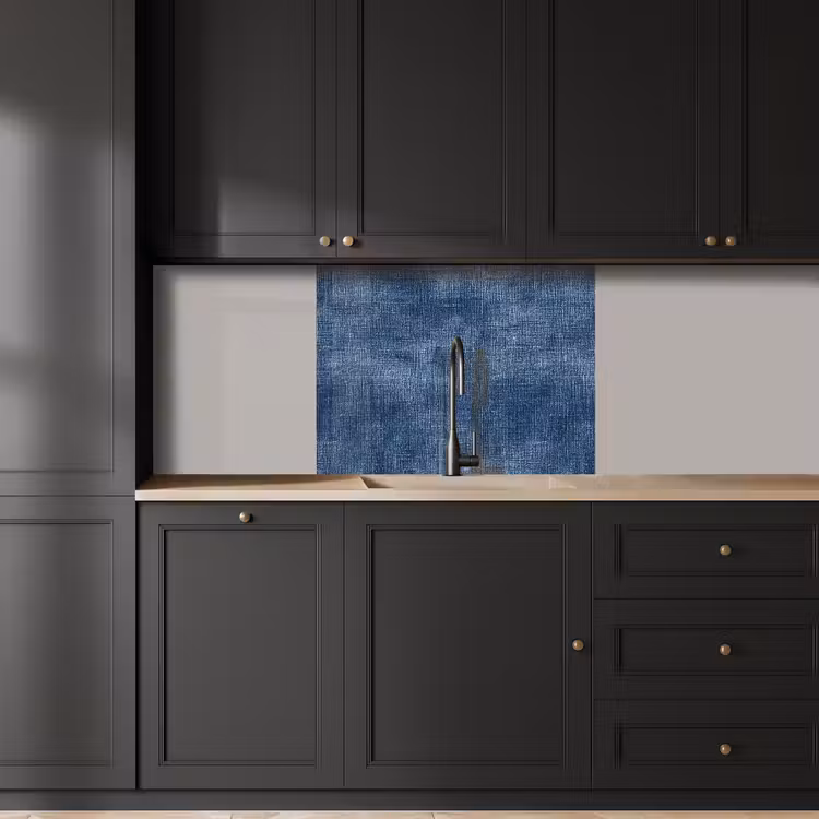 Revestimiento cocina - Lino - Textura - Patrón - Denim - Rústico — 5