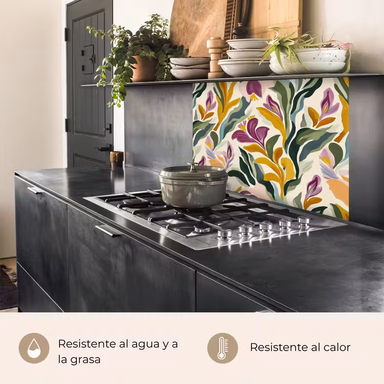 Revestimiento cocina - Moderno - Abstracto - Colorido — 4