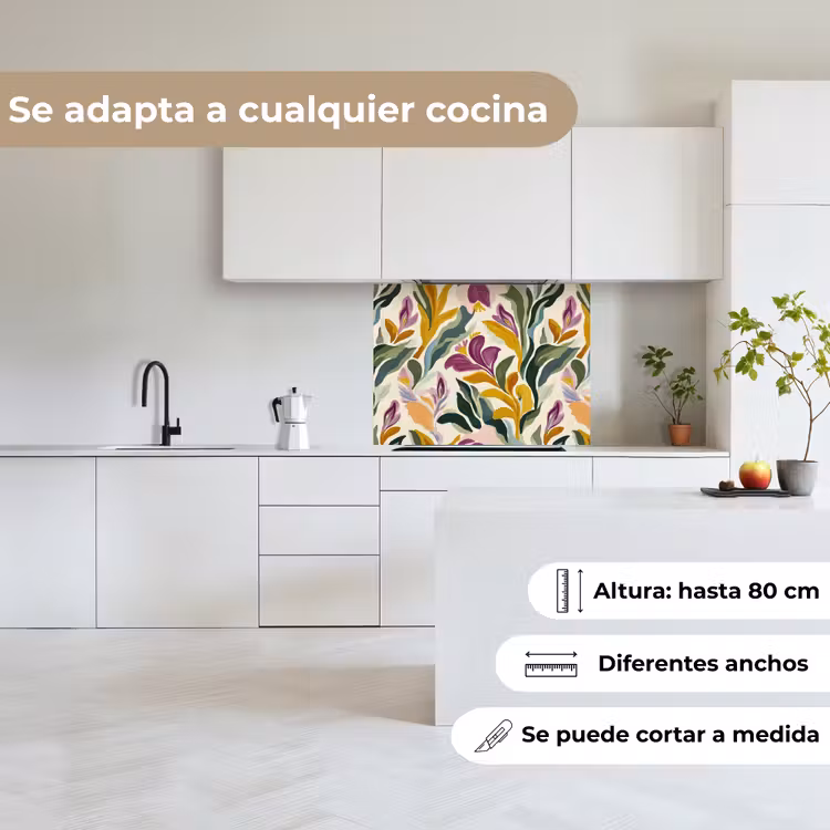 Revestimiento cocina - Moderno - Abstracto - Colorido — 6