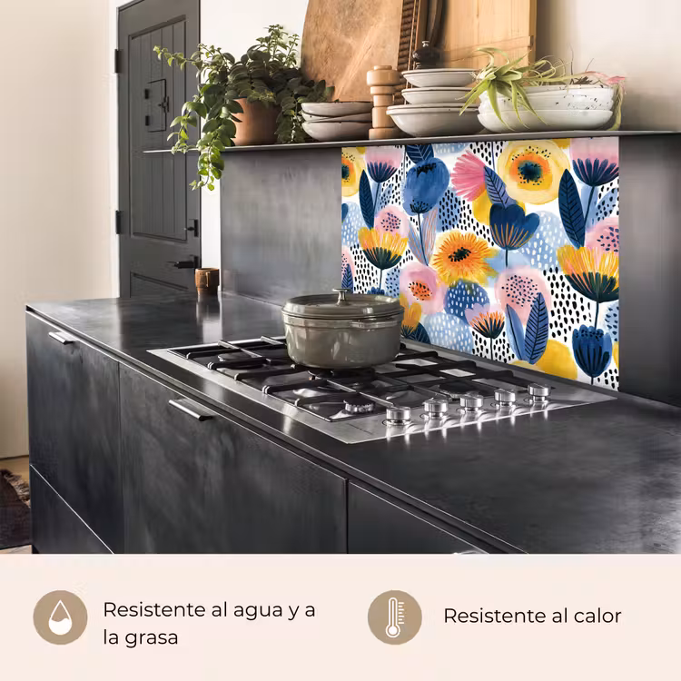 Revestimiento cocina - Creativo - Patrón - Colorido — 4