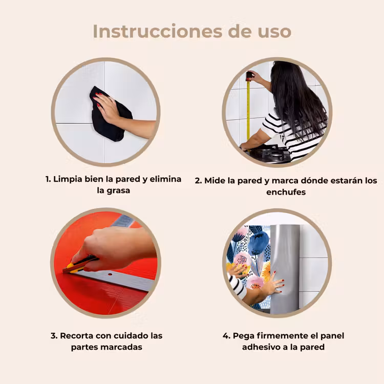 Revestimiento cocina - Creativo - Patrón - Colorido — 8