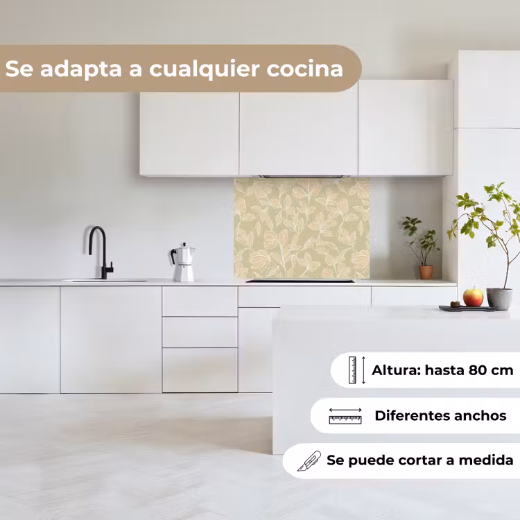 Revestimiento cocina - Ecológico - Sutil - Verde — 6