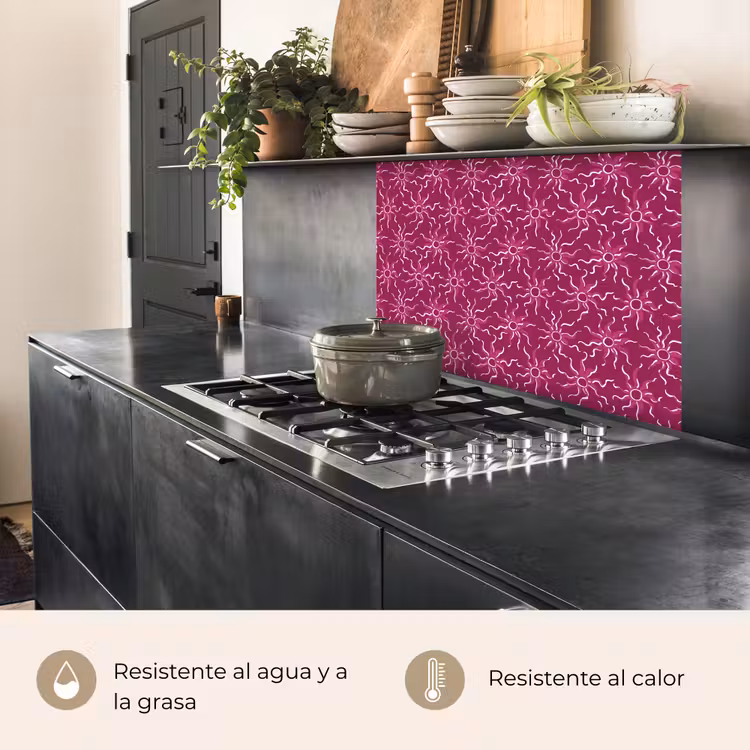 Revestimiento cocina - Bohemia - Sol - Magenta — 4