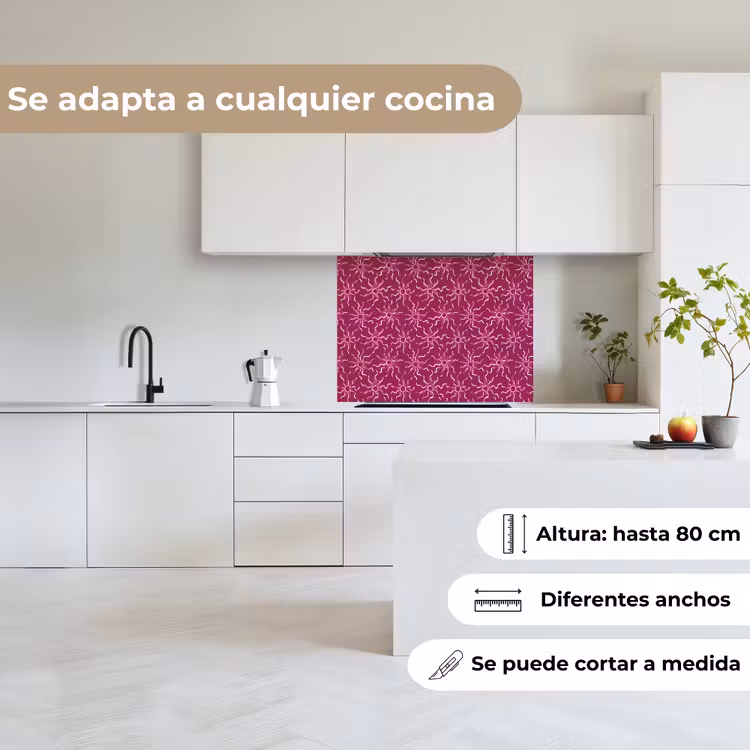 Revestimiento cocina - Bohemia - Sol - Magenta — 6