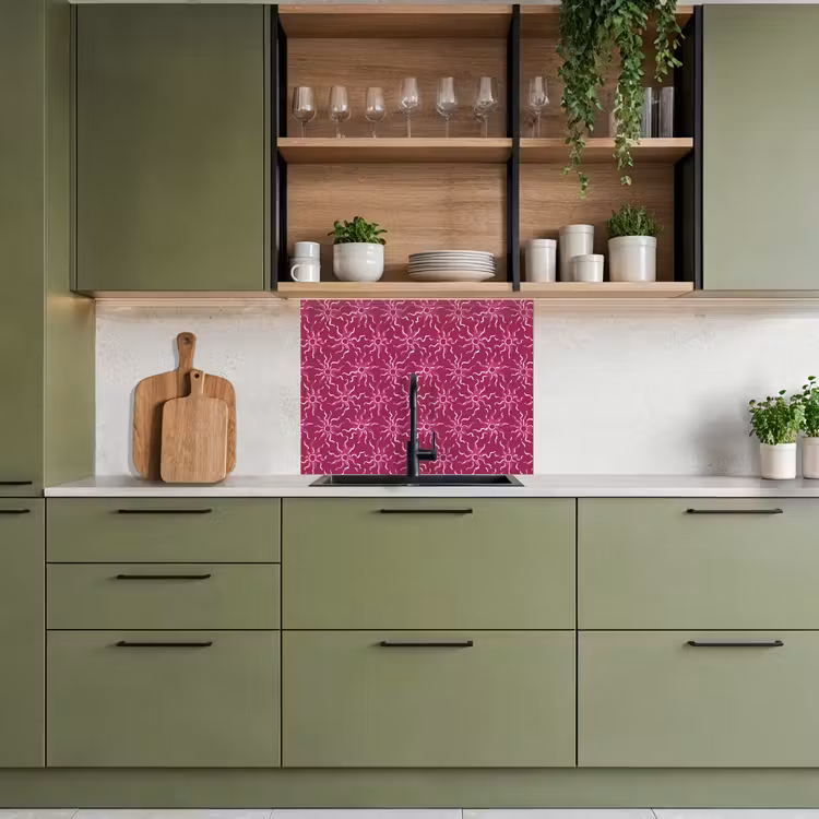 Revestimiento cocina - Bohemia - Sol - Magenta — 7