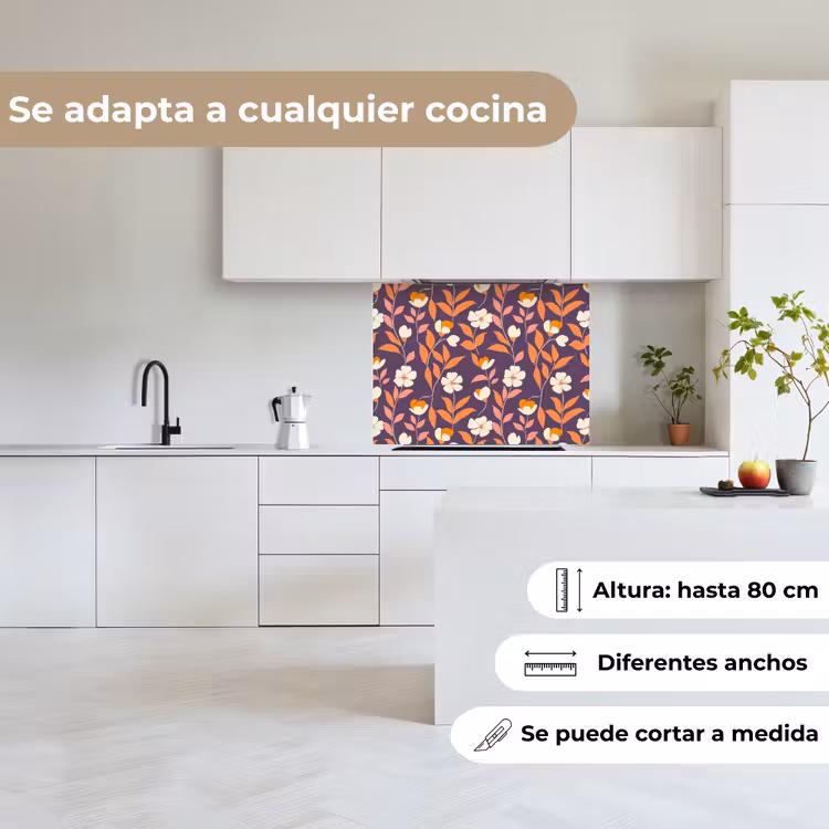 Revestimiento cocina - Boho - Vintage - Morado — 6