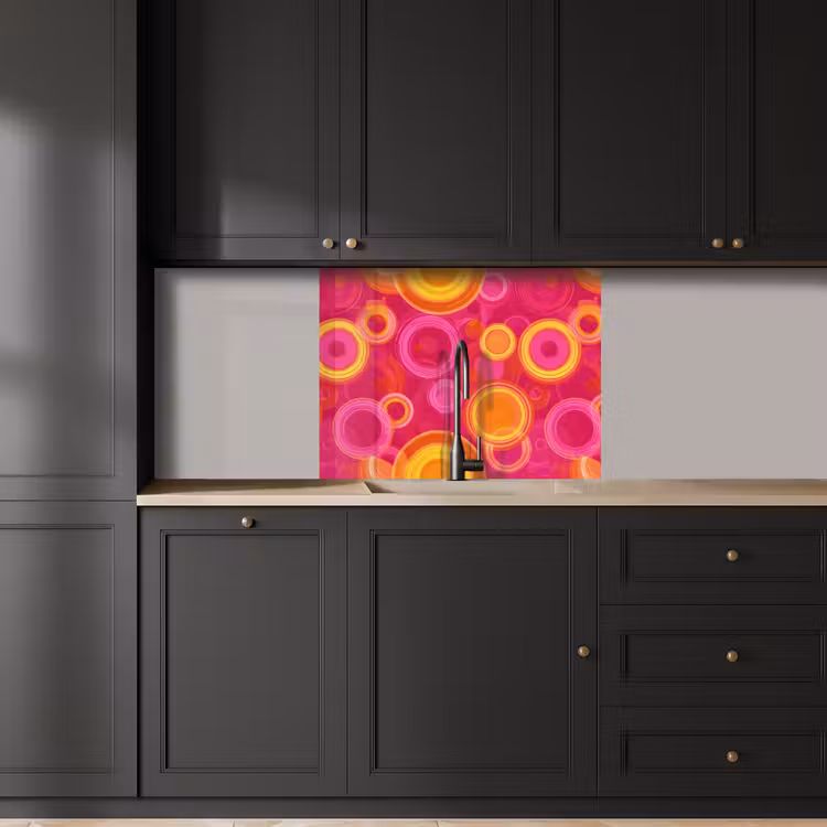 Revestimiento cocina - Círculos - Diseño - Colorido — 5