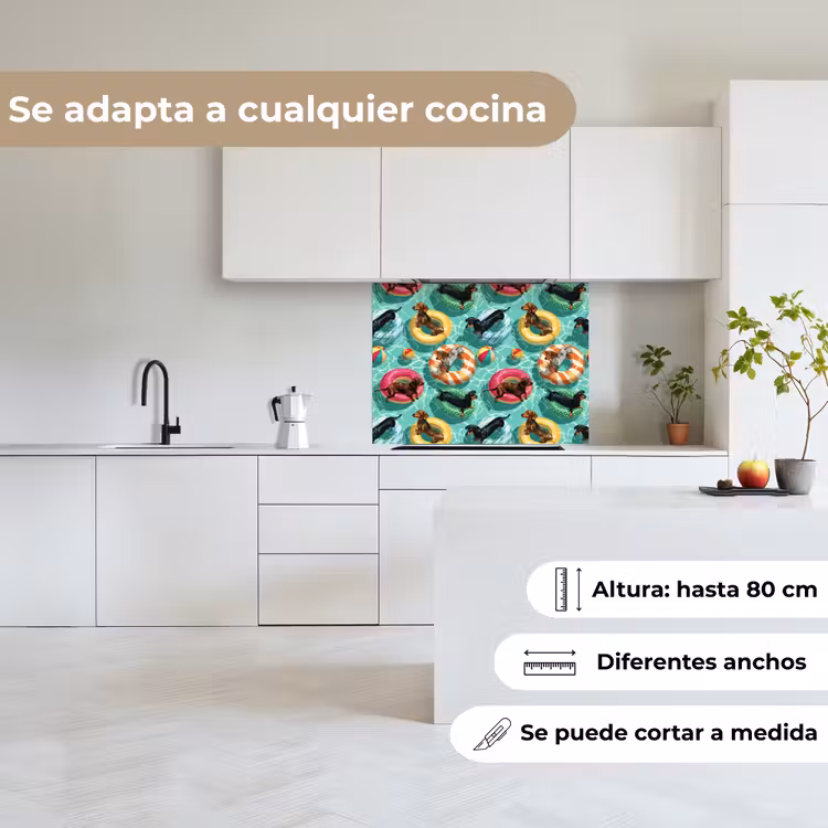 Revestimiento cocina - Teckel - Piscina - Colorido — 6