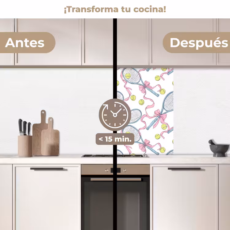 Revestimiento cocina - Tenis - Lazos - Colorido — 2