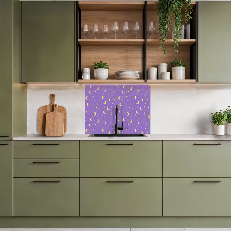 Revestimiento cocina - Crin - Estrellas - Morado — 7