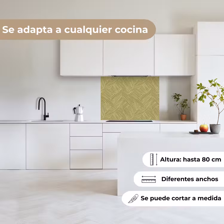 Revestimiento cocina - Abstracto - Moderno - Verde — 6