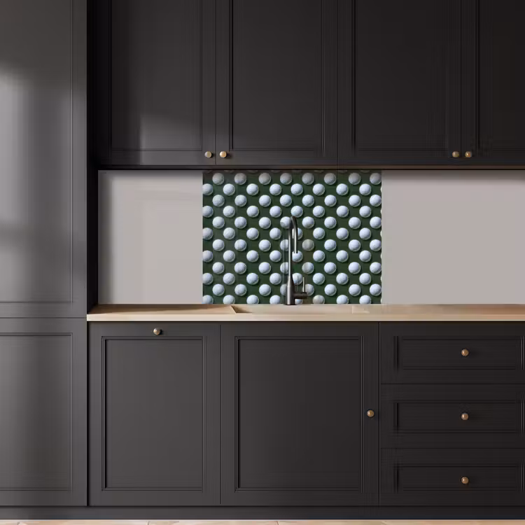 Revestimiento cocina - Bolas - Golf - Verde — 5