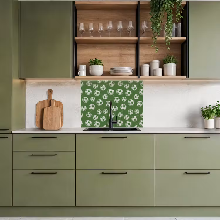 Revestimiento cocina - Fútbol - Deporte - Verde — 7