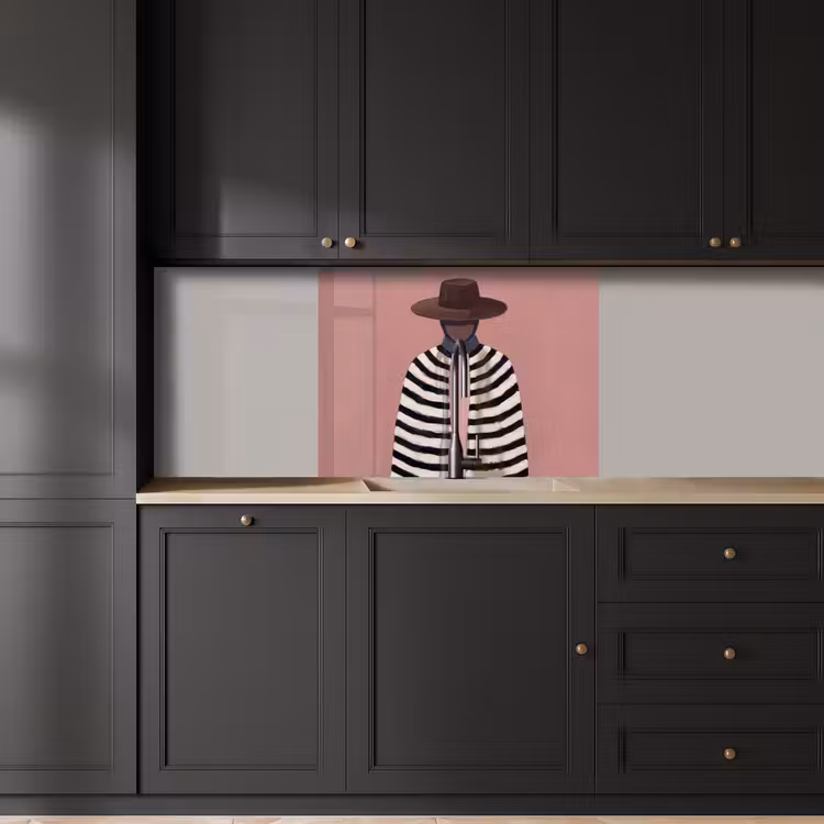 Revestimiento cocina - Gráfico - Mujer - Rosa — 5