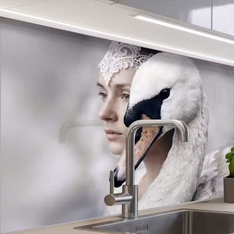 Revestimiento cocina - Mujer - Cisne - Blanco — 1