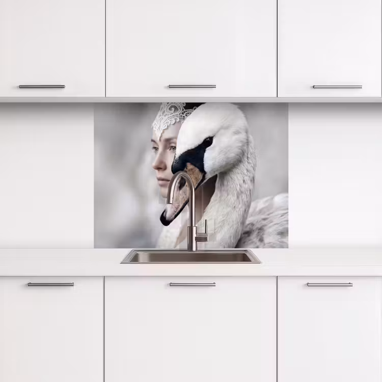 Revestimiento cocina - Mujer - Cisne - Blanco — 3