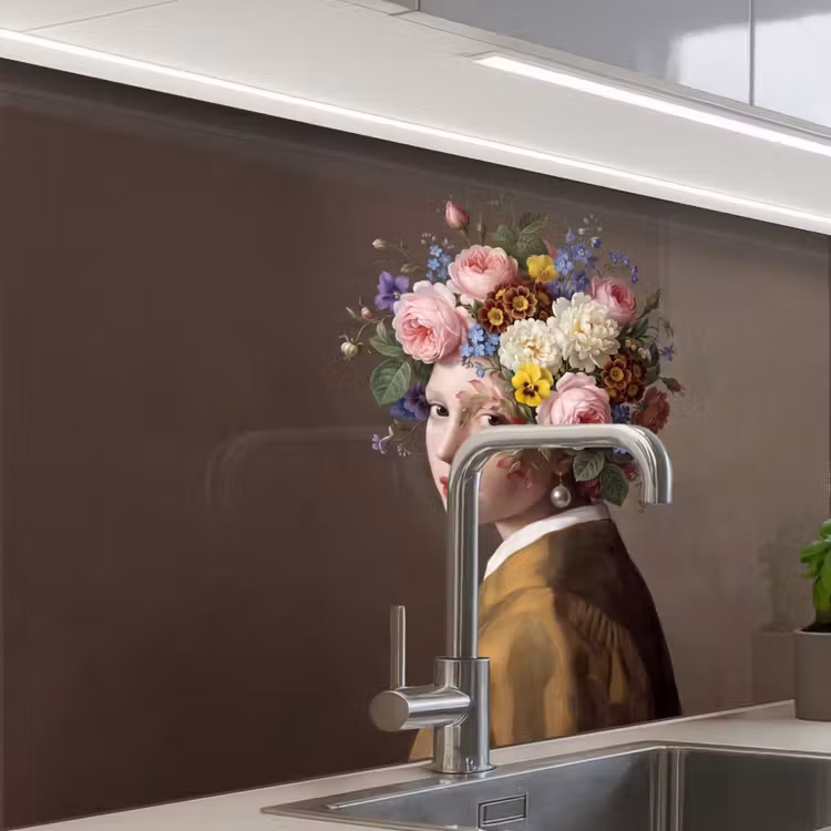 Revestimiento cocina - Obra maestra - Moderno - Colorido — 1