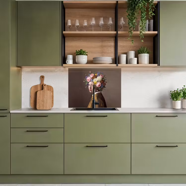 Revestimiento cocina - Obra maestra - Moderno - Colorido — 7