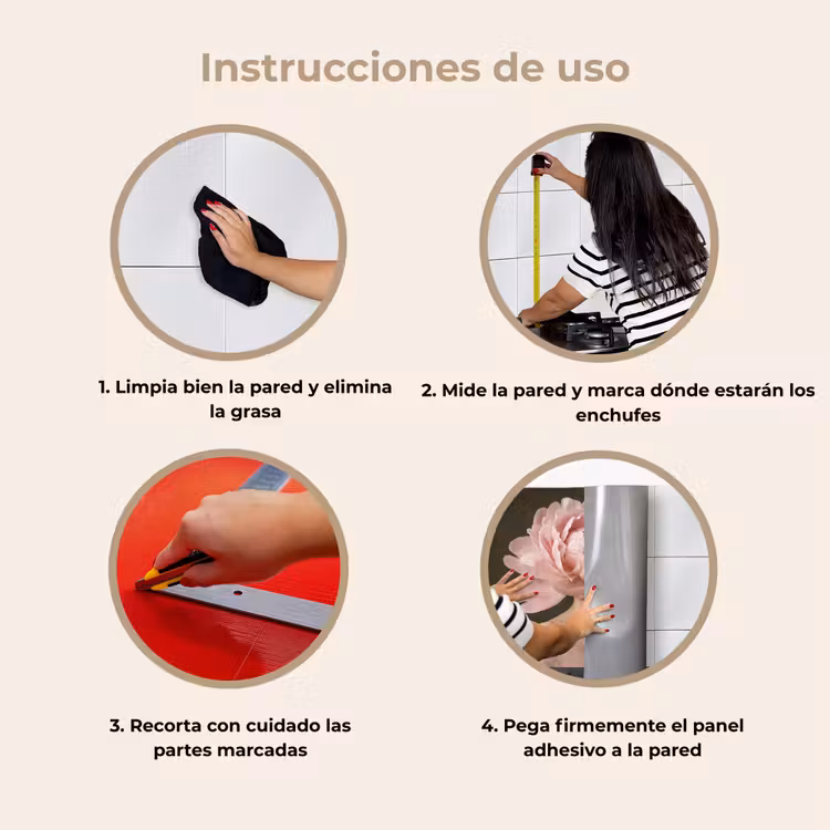 Revestimiento cocina - Cara - Rosa - Rosa — 8