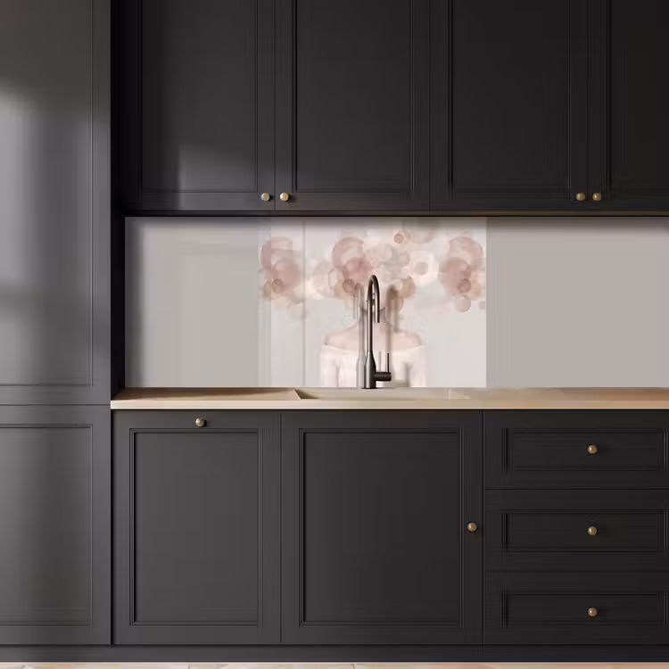 Revestimiento cocina - Mujer - Círculos - Beige — 5