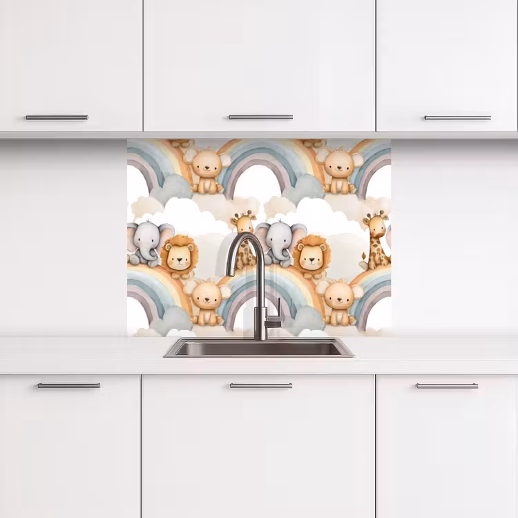 Revestimiento cocina - Safari - Arco iris - Colorido — 3