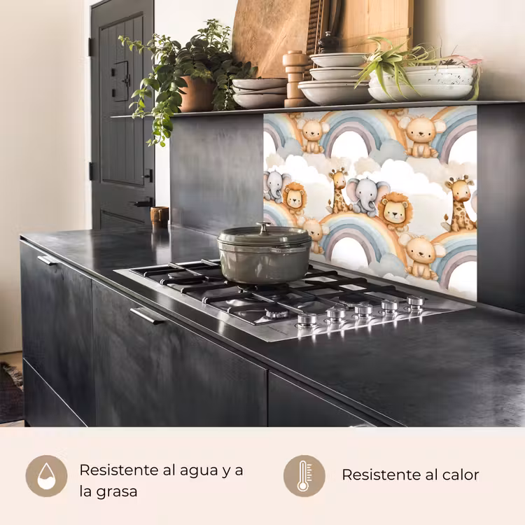 Revestimiento cocina - Safari - Arco iris - Colorido — 4