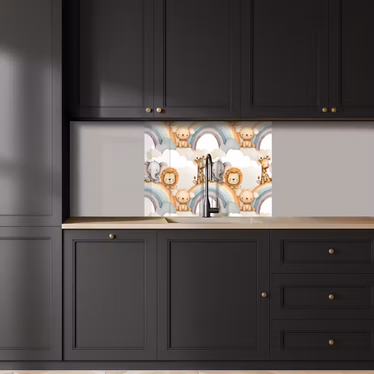 Revestimiento cocina - Safari - Arco iris - Colorido — 5