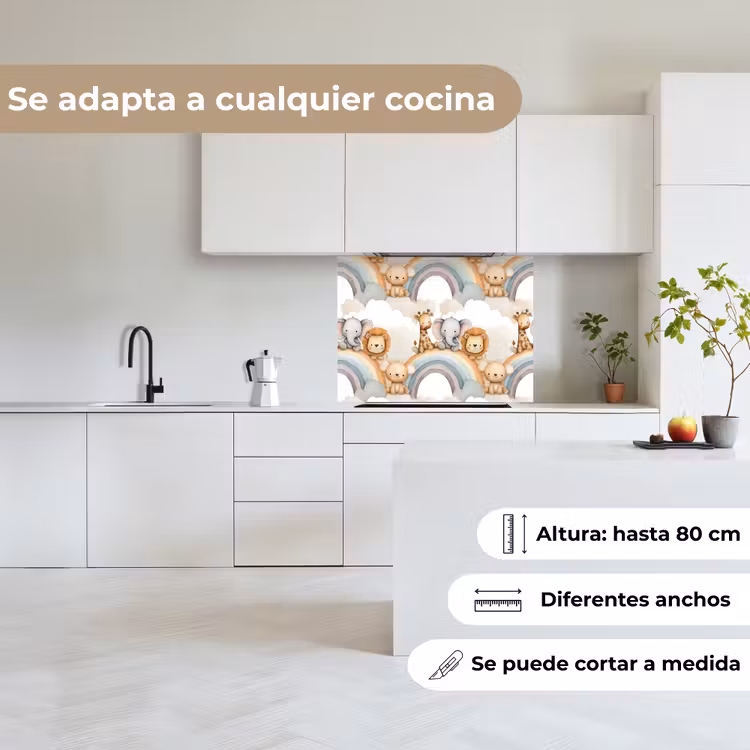 Revestimiento cocina - Safari - Arco iris - Colorido — 6