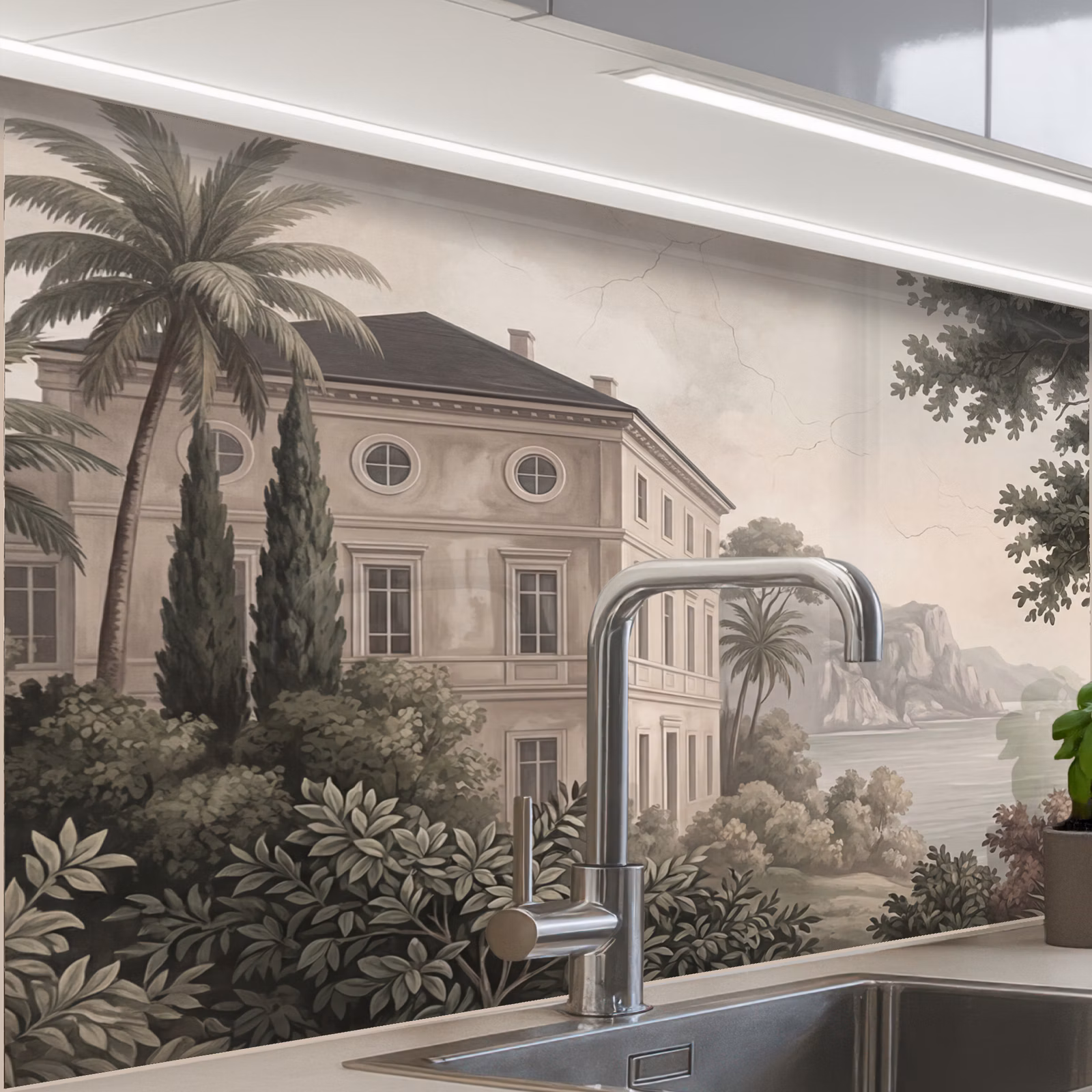 Revestimiento cocina - Mar - Villa - Beige — 1