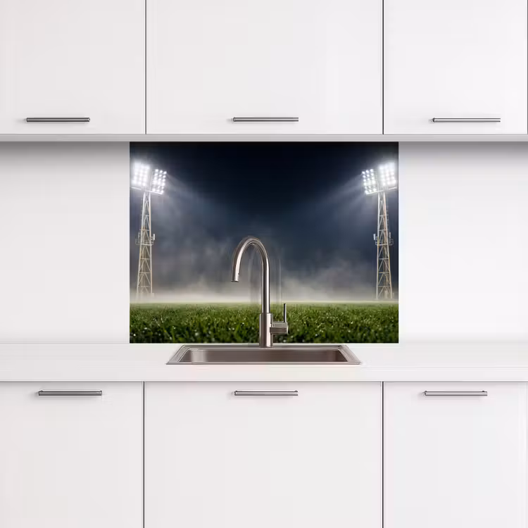 Revestimiento cocina - Estadio - Mástil de iluminación - Deporte - Noche — 3
