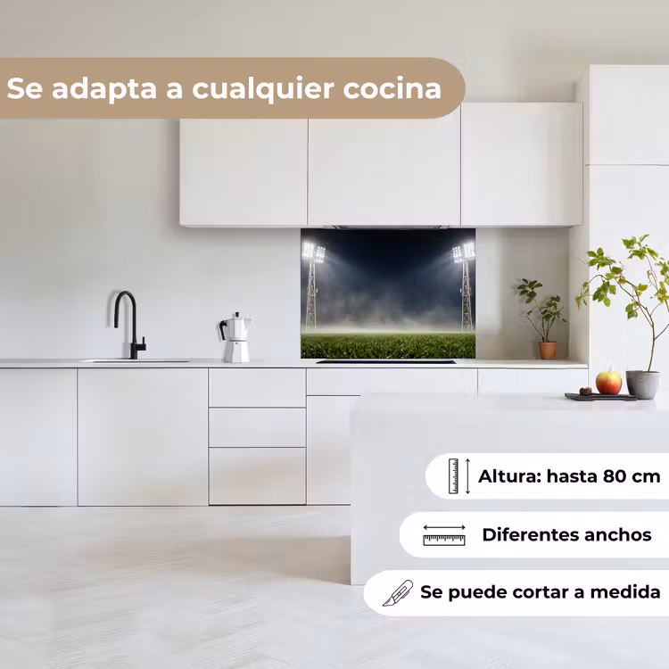 Revestimiento cocina - Estadio - Mástil de iluminación - Deporte - Noche — 6