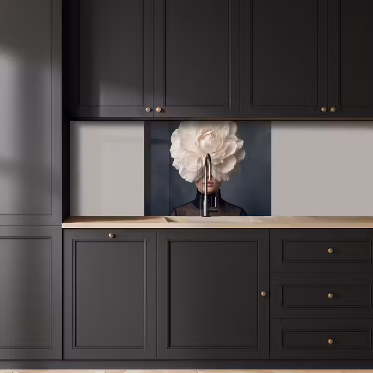 Revestimiento cocina - Retrato - Misterioso - Blanco — 5